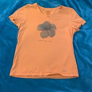 Life is Good “spread good vibes” shirt